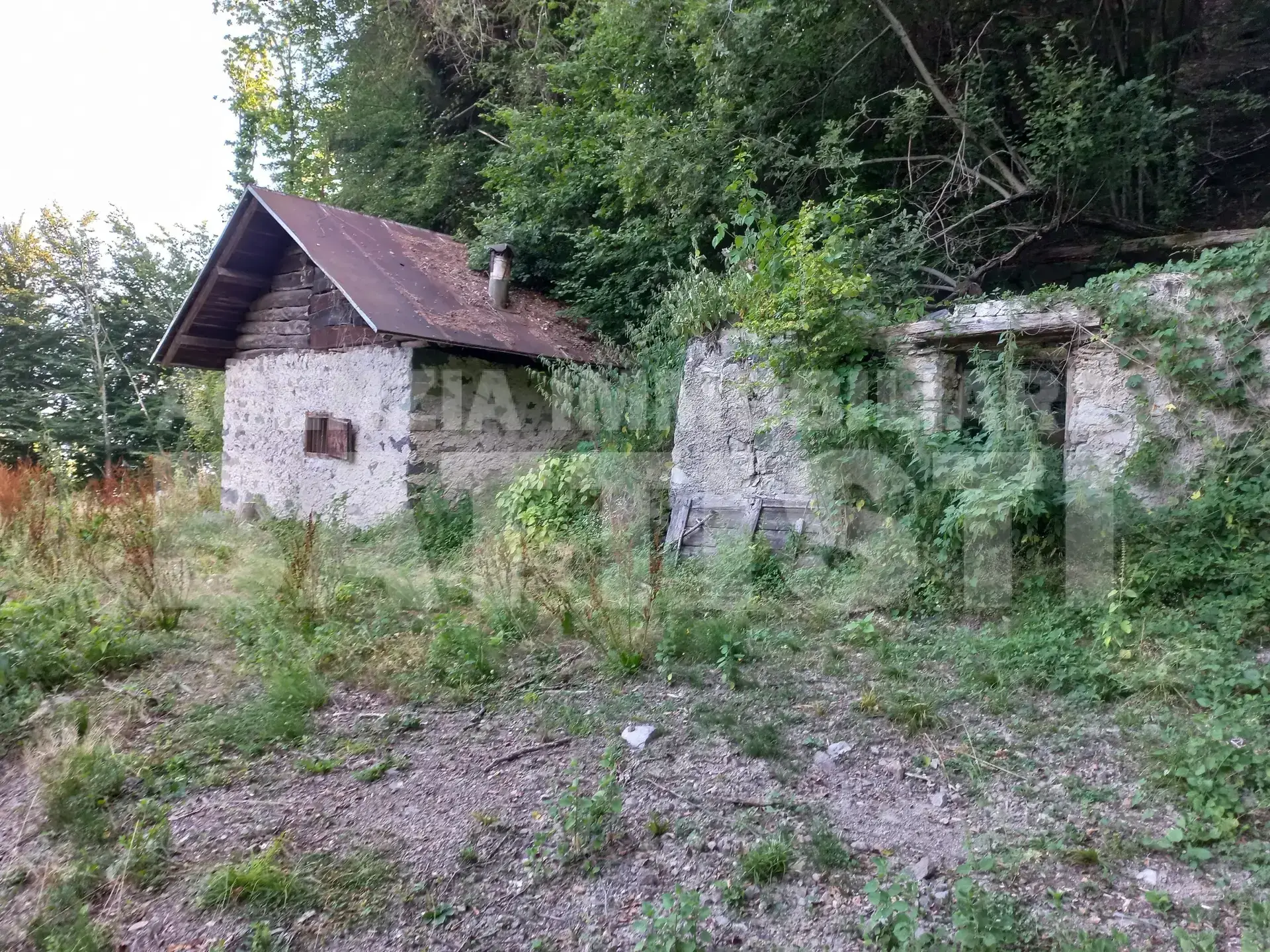 2 RUSTICI CON TERRENO AI PIEDI DEL LAGORAI 900m slm.