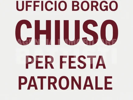UFFICIO BORGO CHIUSO 14.07.2025
