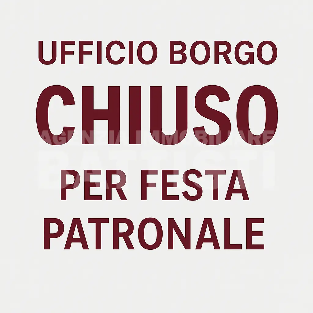 UFFICIO BORGO CHIUSO 14.07.2025