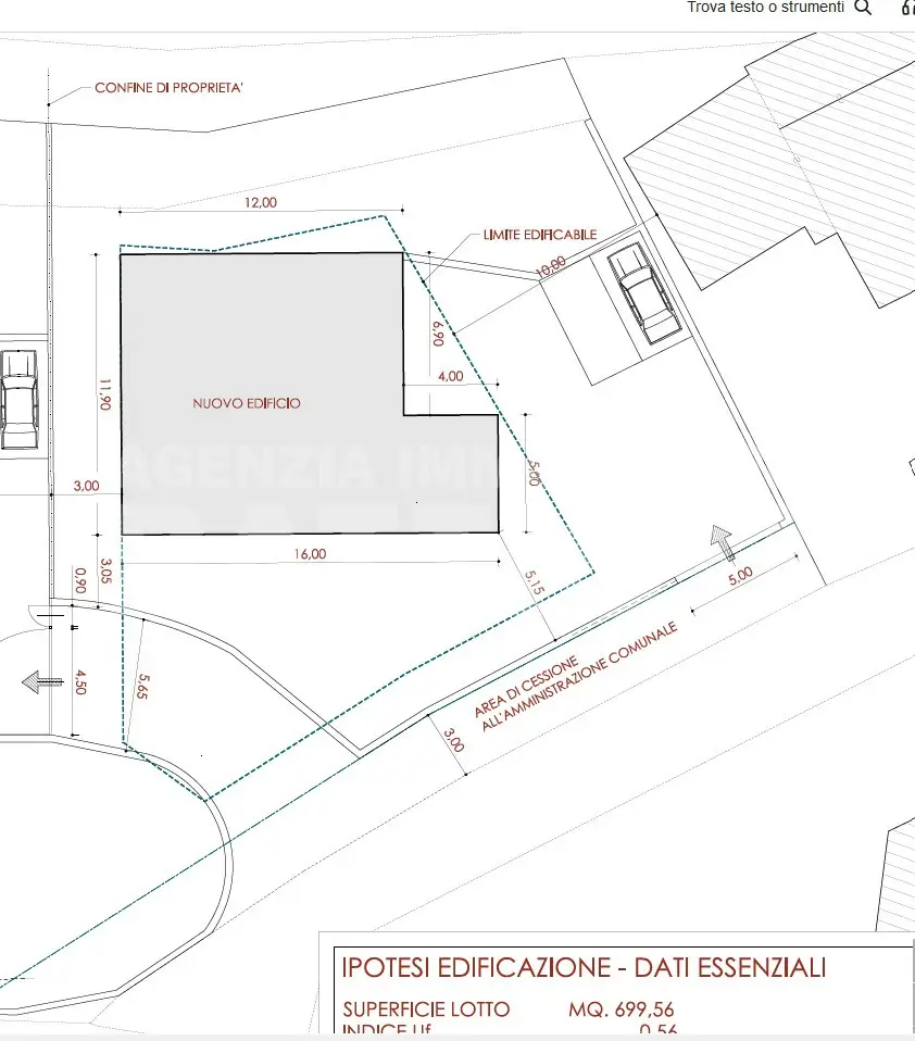 TERRENO EDIFICABILE PIANEGGIANTE