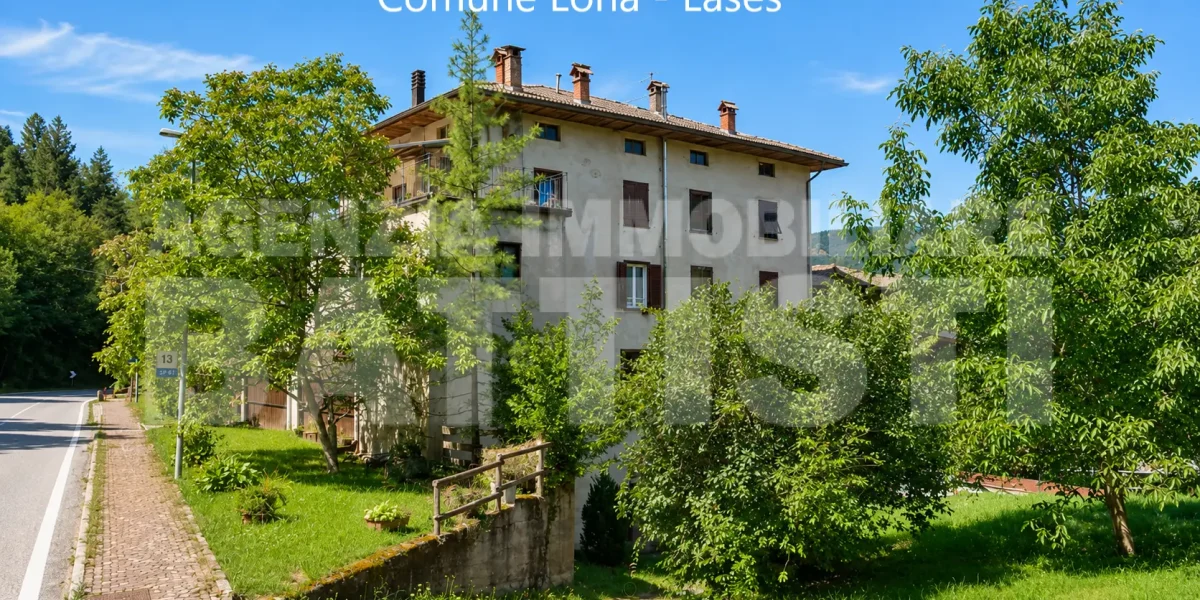 APPARTAMENTO CON GARAGE E POSTO AUTO – LONA / LASES