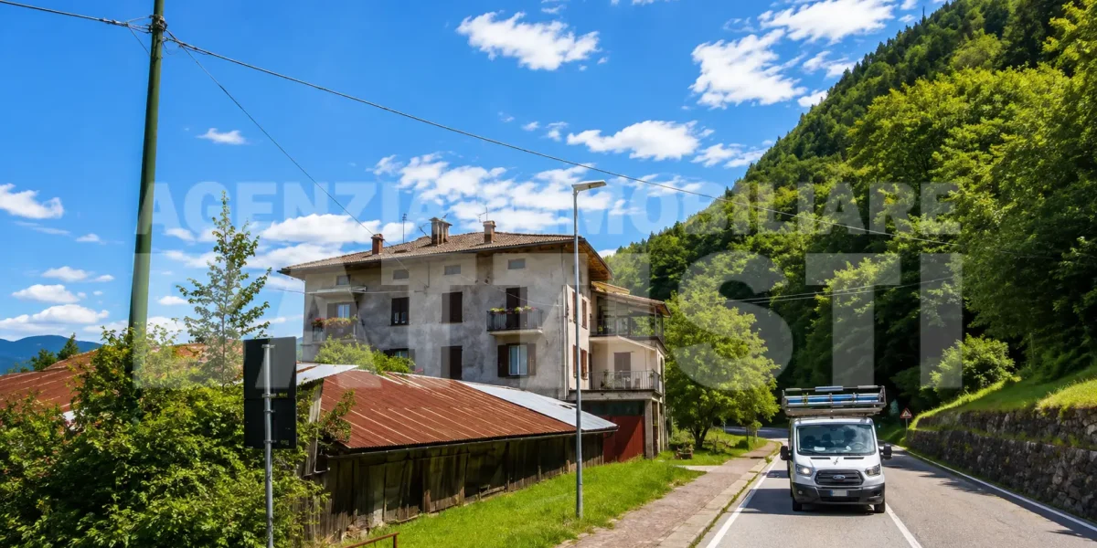 APPARTAMENTO CON GARAGE E POSTO AUTO – LONA / LASES