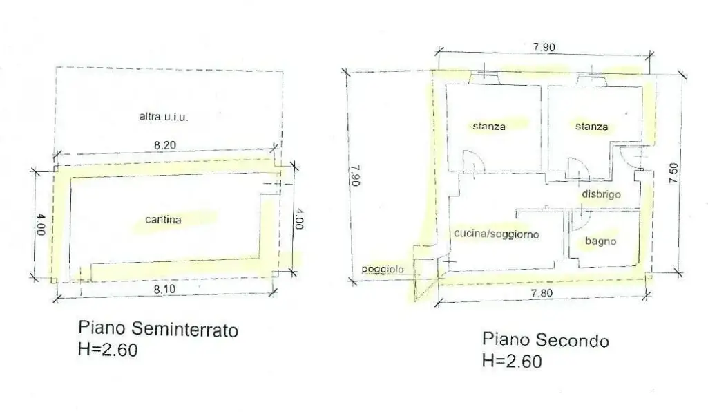 ALLOGGIO IN CENTRO DA RINNOVARE
